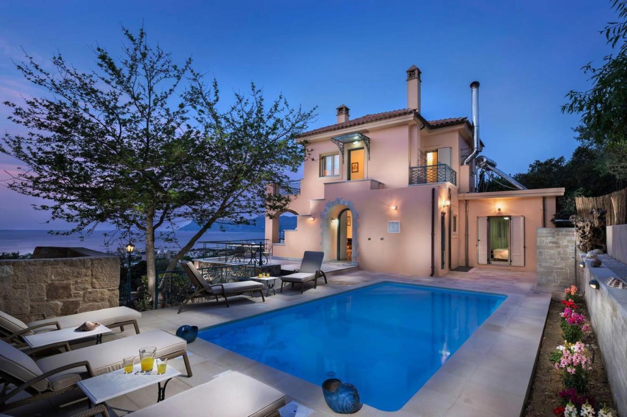 Seaview Villa Sofia ' Top Destination ' Kissamos Exterior photo
